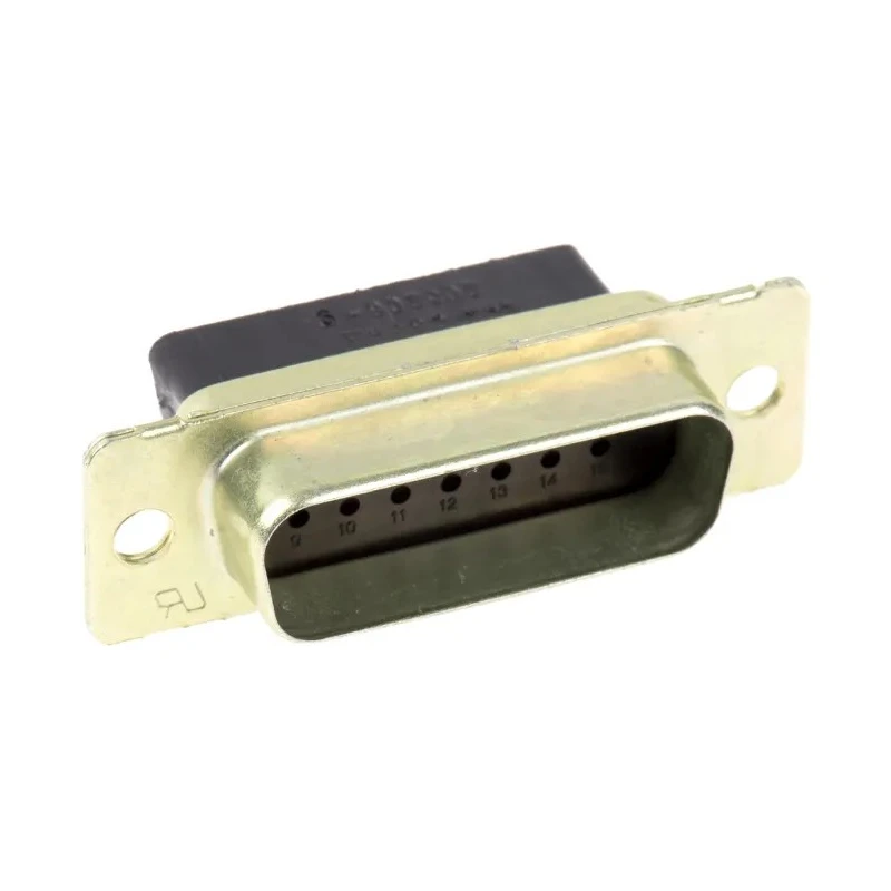 TE Connectivity AMPLIMITE HDP-20 15 Way Straight Cable D-Sub Connector Male 250V Steel Housing 205206-9