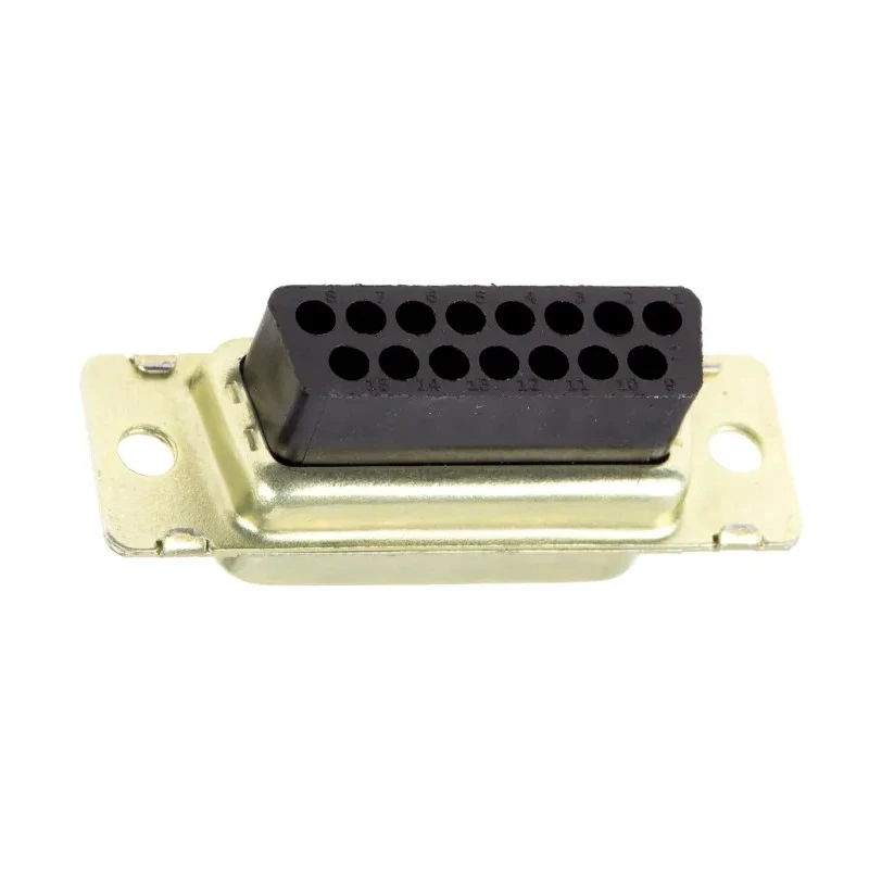TE Connectivity AMPLIMITE HDP-20 15 Way Straight Cable D-Sub Connector Male 250V Steel Housing 205206-9