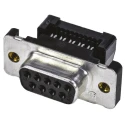 TE Connectivity Amplimite HDF-20 9 Way Right Angle 2.76 mm Pitch Cable D-Sub Connector Female 1658610-4