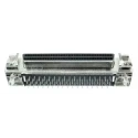 TE Connectivity AMPLIMITE .050 III 68 Way Right Angle 1.27 mm Pitch Through Hole Board Lock Female D-Sub Connector 1761028-4