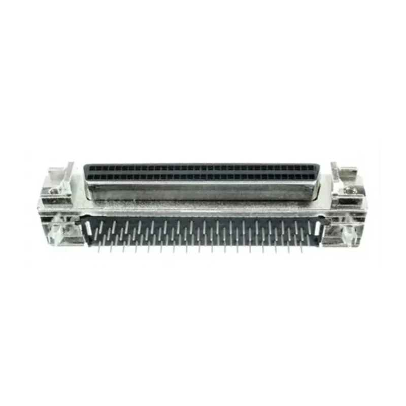 TE Connectivity AMPLIMITE .050 III 68 Way Right Angle 1.27 mm Pitch Through Hole Board Lock Female D-Sub Connector 1761028-4