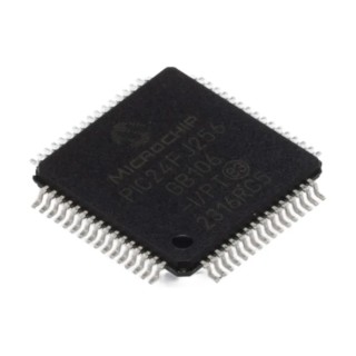 Microchip PIC24FJ256GB106-I/PT 16-bit PIC Microcontroller 32 MHz 256kB FLASH 64-Pin TQFP