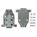TE Connectivity AMPLIMITE Series Zinc Straight D-Sub Backshell 15 Way 5745172-1