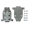 TE Connectivity AMPLIMITE Series Zinc Straight D-Sub Backshell 15 Way 5745172-1