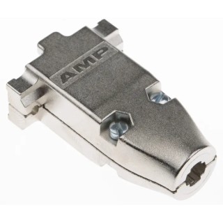TE Connectivity AMPLIMITE Series Zinc Straight D-Sub Backshell 9 Way 5745171-1
