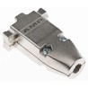 TE Connectivity AMPLIMITE Series Zinc Straight D-Sub Backshell 9 Way 5745171-1