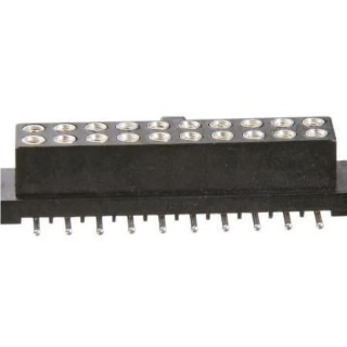 HARWIN M80 Series Straight Surface PCB Socket 50-Contact 2 Row 2 mm Pitch Solder M80-4125042