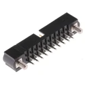 HARWIN Datamate J-Tek Series Straight Through Hole PCB Header, 20 Contacts, 2 mm Pitch, 2 Row, Shrouded M80-5102042