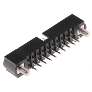 HARWIN Datamate J-Tek Series Straight Through Hole PCB Header, 20 Contacts, 2 mm Pitch, 2 Row, Shrouded M80-5102042