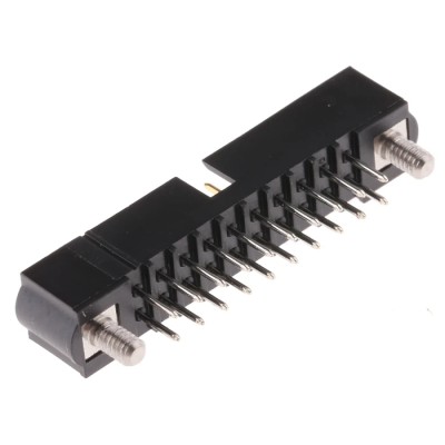 HARWIN Datamate J-Tek Series Straight Through Hole PCB Header, 20 Contacts, 2 mm Pitch, 2 Row, Shrouded M80-5102042