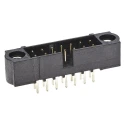 HARWIN Datamate J-Tek Series Straight Through Hole PCB Header, 14 Contacts, 2 mm Pitch, 2 Row, Shrouded M80-5001442