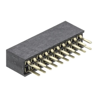 HARWIN M50 Series Straight Through Hole PCB Socket, 20-Contact, 2 Row, 1.27 mm Pitch, 12A, 1kV, Nylon Housing M50-3001045