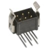HARWIN Datamate L-Tek Series Right Angle Through Hole PCB Header 6 Contacts 2 mm Pitch 2 Row Shrouded M80-8510642