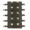 HARWIN Archer M50 Series Straight Surface Pin Header, 10 Contacts, 1.27 mm Pitch, 2 Row, Unshrouded M50-3600542