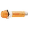 CAMDENBOSS Orange Panel Mount Indicator 503 Series, 8 mm Mount Hole Size, Solder Tab Termination, 240V IND5032405-240-T/AMB