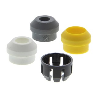 Bulgin Buccaneer Series Grey White Yellow Glass Filled Polyamide Cable Gland PG13.5 Thread, 3.5 mm Min., 9 mm Max. SA3253