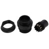 Bulgin Circular Connector 10 Contacts Panel Mount Socket Female IP68 Buccaneer 900 Series PX0931/10/S