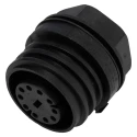 Bulgin Circular Connector 10 Contacts Panel Mount Socket Female IP68 Buccaneer 900 Series PX0931/10/S