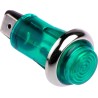 CAMDENBOSS Green Panel Mount Indicator 504 Series, 13 mm Mount Hole Size, Solder Tab Termination, 240V IND504203-240-T/GRN