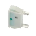 Arcolectric (Bulgin) Ltd 0430 Series Green Panel Mount Indicator 250V 16A Solder Tab Termination C0430FQNBB