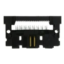 TE Connectivity 16-Way Shrouded IDC Connector Male for Cable 2 Row 250V AC 1A AMP-LATCH 1-111446-6