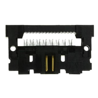 TE Connectivity 16-Way Shrouded IDC Connector Male for Cable 2 Row 250V AC 1A AMP-LATCH 1-111446-6