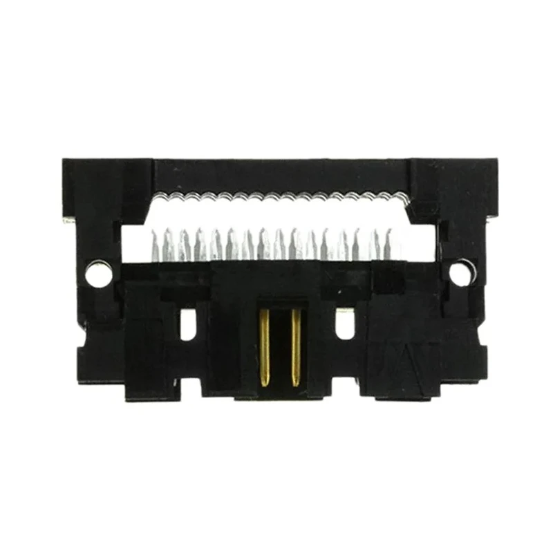 TE Connectivity 16-Way Shrouded IDC Connector Male for Cable 2 Row 250V AC 1A AMP-LATCH 1-111446-6