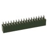 TE Connectivity AMPMODU HV100 Series 34-Contact 2 Row 2.54 mm Pitch Straight Through Hole PCB Socket HV100