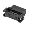TE Connectivity 10-Way 2-Row Shrouded Female IDC Connector for Cable, 5A, 125V AC, AMP-LATCH Series 1-111623-8