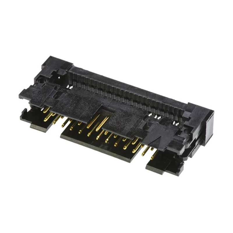 TE Connectivity 26-Way IDC Connector Male for Cable, 2 Row, 1A, 250V ac, AMP-LATCH Series 2-111446-0