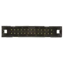 TE Connectivity 26-Way IDC Connector Male for Cable, 2 Row, 1A, 250V ac, AMP-LATCH Series 2-111446-0