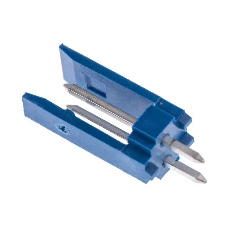TE Connectivity AMPMODU Series Straight Through Hole Shrouded PCB Header, 2 Contact, 2.54 mm Pitch, 1 Row, 3A Current HE14