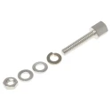 TE Connectivity AMPLIMITE Series Female Screw Lock Accessory for D-Sub Connector 215072-2