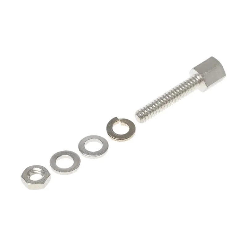 TE Connectivity AMPLIMITE Series Female Screw Lock Accessory for D-Sub Connector 215072-2