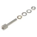 TE Connectivity AMPLIMITE Series Female Screw Lock Accessory for D-Sub Connector 215072-2