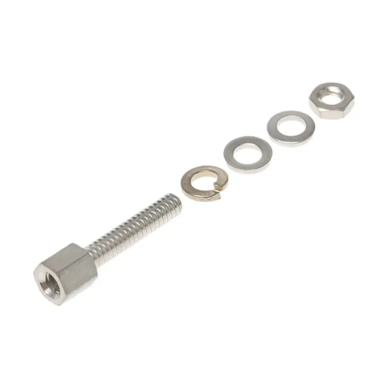 TE Connectivity AMPLIMITE Series Female Screw Lock Accessory for D-Sub Connector 215072-2