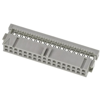 TE Connectivity 34-Way IDC Connector Female for Cable, 2 Row, 1000V, 1A, AMP-LATCH Series 3-215911-4