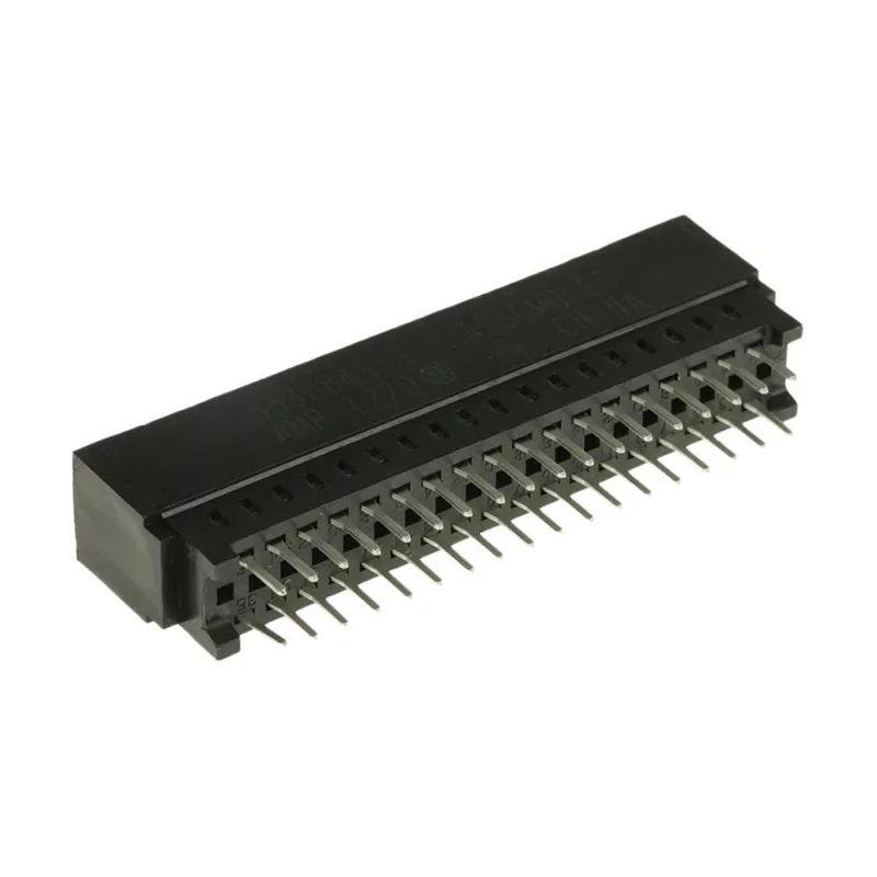 TE Connectivity Standard Edge II Series Straight Edge Connector Female 36-Contacts 2 Row 2.54 mm Pitch Through Hole 5530843-3