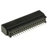 TE Connectivity Standard Edge II Series Straight Edge Connector Female 36-Contacts 2 Row 2.54 mm Pitch Through Hole 5530843-3