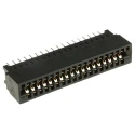 TE Connectivity Standard Edge II Series Straight Edge Connector Female 36-Contacts 2 Row 2.54 mm Pitch Through Hole 5530843-3
