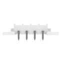 TE Connectivity Universal MATE-N-LOK Series Right Angle Through Hole PCB Socket 4-Contact 1 Row 6.35 mm Pitch 19A 643230-1