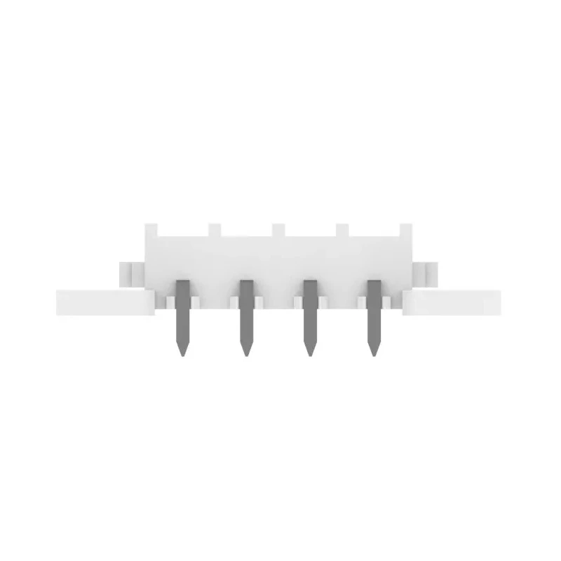 TE Connectivity Universal MATE-N-LOK Series Right Angle Through Hole PCB Socket 4-Contact 1 Row 6.35 mm Pitch 19A 643230-1