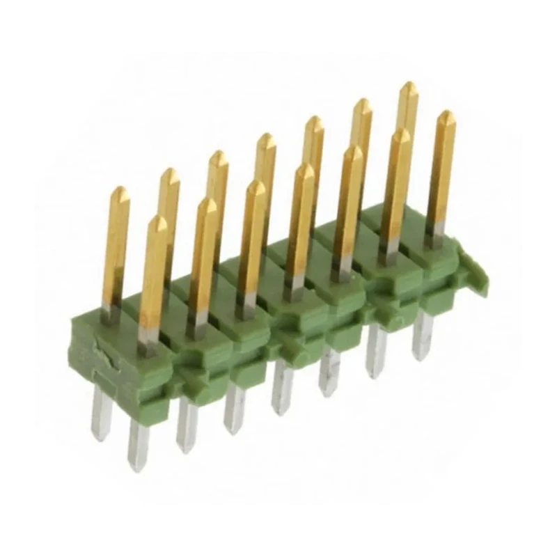 TE Connectivity AMPMODU MOD II Series Straight Through Hole Pin Header 14 Contact, 2.54 mm Pitch, 2 Row, Unshrouded 825440-7