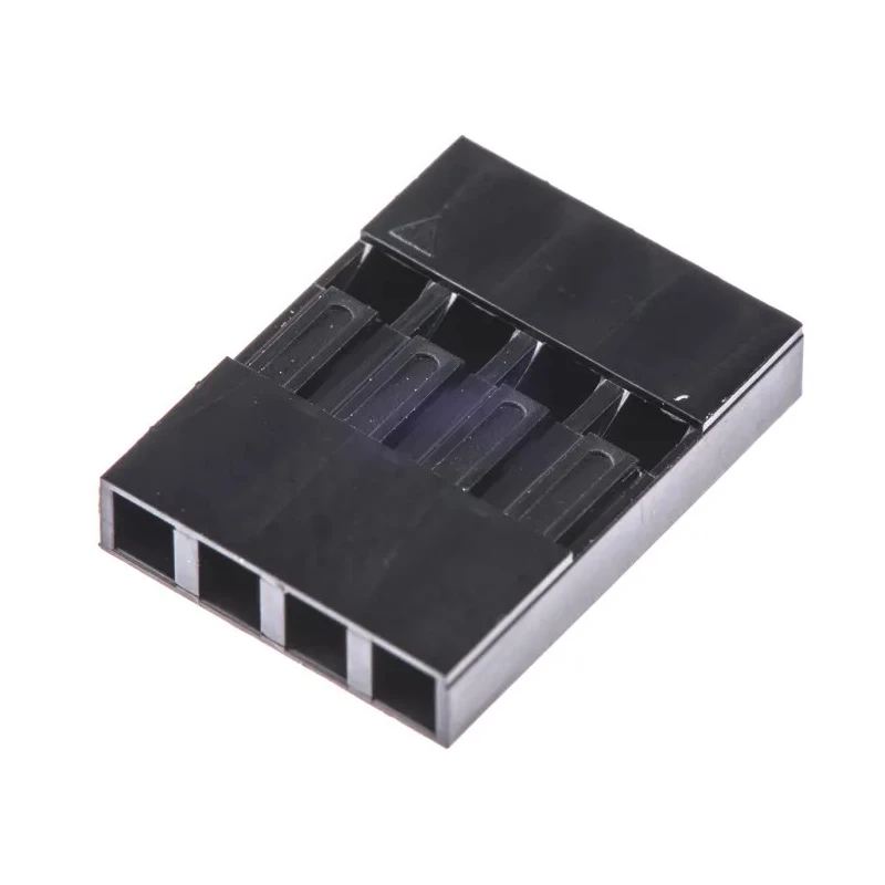 HARWIN Female Connector Housing , 2.54 mm Pitch, 4 Way, 1 Row, Straight Cable Mount, Polyphenylene Oxide Housing M20-1060400