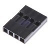 HARWIN Female Connector Housing , 2.54 mm Pitch, 4 Way, 1 Row, Straight Cable Mount, Polyphenylene Oxide Housing M20-1060400