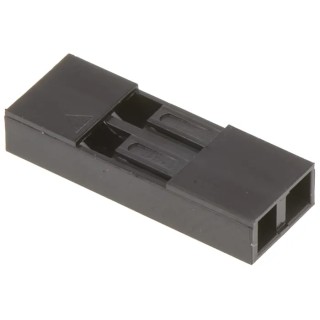 HARWIN Female Connector Housing 2 Way 1 Row, 2.54 mm Pitch, Straight Cable Mount M20-1060200