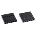HARWIN M20-1060600 6 Way 1 Row Straight Female Connector Housing 2.54 mm Pitch Polyphenylene Oxide 15.44 mm Length