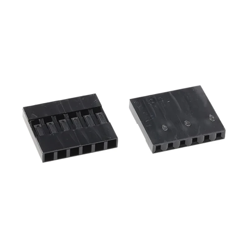 HARWIN M20-1060600 6 Way 1 Row Straight Female Connector Housing 2.54 mm Pitch Polyphenylene Oxide 15.44 mm Length