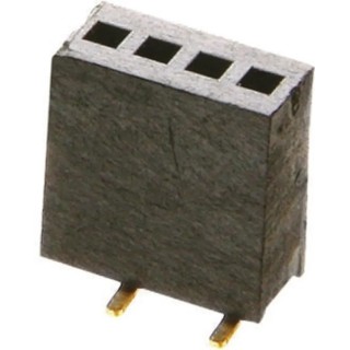 HARWIN M52 Series Straight Surface PCB Socket 5-Contact 1 Row 1.27 mm Pitch Solder M52-5050545
