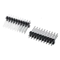 HARWIN M20 Series 20 Contact Straight Through Hole Pin Header, 2.54 mm Pitch, 2 Row, Unshrouded M20-9971046
